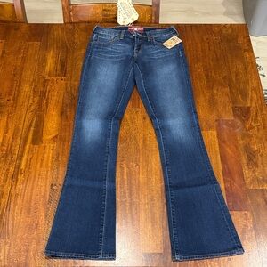 NWT Lucky Brand Charlie Baby Boot Women's Blue Boot Cut Jeans